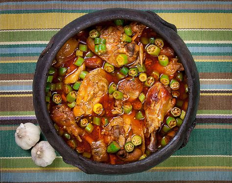 Frango com Quiabo