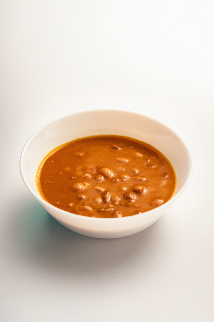 Porzione di fagioli